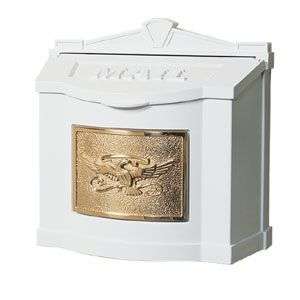 GAINES LOCKING WALL MOUNT MAIL BOX GAINES EAGLE MAIL BOX 6 VARIATIONS 