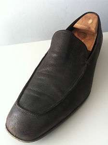   Loafers Mens 10.5/US Prada size 9.5 Brown Leather Retail $439.00