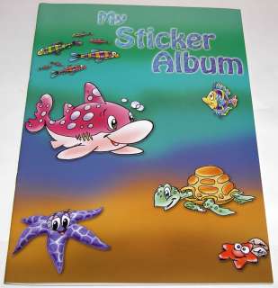 A4 Sticker Album Stickeralbum Aufkleber Stickerheft NEU  