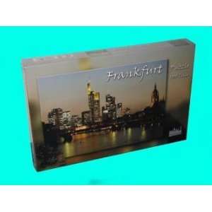 Stadtpuzzle Frankfurt Skyline Puzzle 1000 Teile  Spielzeug