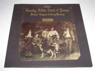 Crosby, Stills, Nash & Young   Deja Vu   SD 7200   Leather Cover 