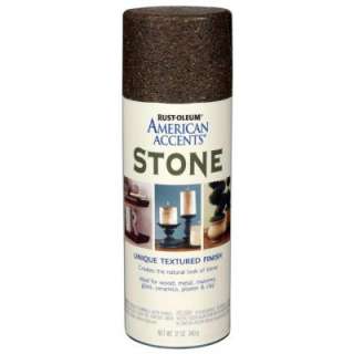 American Accents 12 oz. Stone Textured Finish Spray Paint 238324 at 