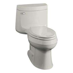 KOHLER Cimarron 1 Piece Comfort Height Elongated Toilet in Ice Grey K 