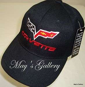 Corvette Car Baseball Cap Hat Adjustable fit New  