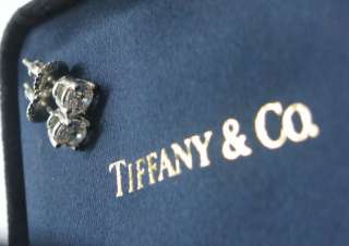 Tiffany & Co PLAT Diamond Stud Earrings I VS1 0.81CT  