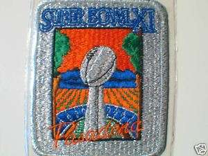 Willabee Ward Super Bowl 11 Patch Only Raiders Vikings  