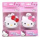 Hello Kitty nacklace face Mini fan (Pink ribon   1pc)