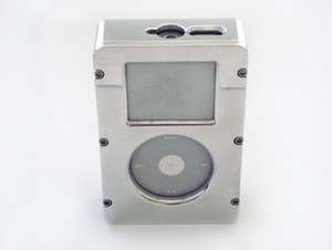 YoTank Aluminum iPod Photo Case  Black  