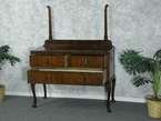 Antique Walnut Vanity Chest Dressing Table  