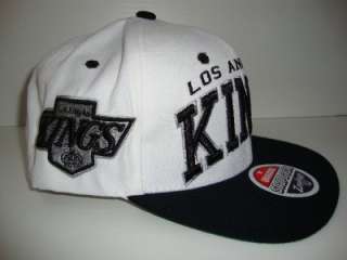 LOS ANGELES L.A. KINGS ADJUSTABLE SNAP BACK HAT CAP BRAND NEW . 8 TO 