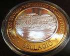 Barbary Coast Silver Gaming Token   Includes Holder  