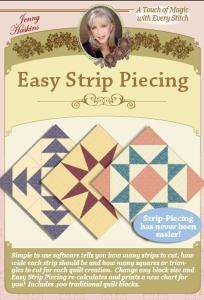 Jenny Haskins Easy Strip Piecing Quilting Software  