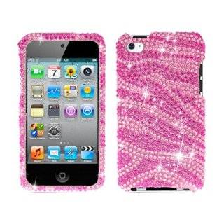Bling Flourish Diamante For Apple Ipod Touch 4g 4th Generation Hard 