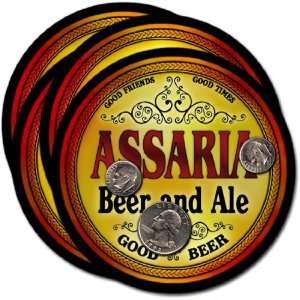  Assaria, KS Beer & Ale Coasters   4pk 