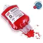 blood bath shower gel in iv style bag cherry scented