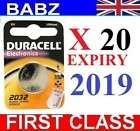 20 x duracell 2032 cr2032 lithium batteries 2019 expiry first