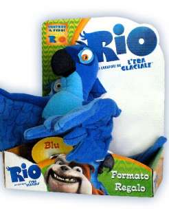   RIO LTD DVD+PELUCHE BLU ANIMAZIONE