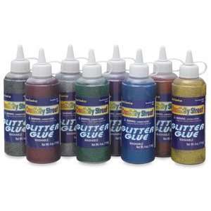  Creativity Street Glitter Glue   Set of 8 Colors, in 2 oz 