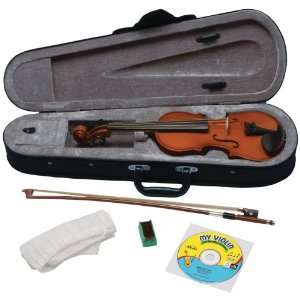  eMedia My Violin Starter Pack for Kids (1/8 size) Musical 