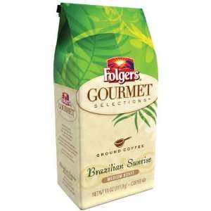 Folgers Coffee Gourmet Selections Brazilian Sunrise Medium Roast   6 