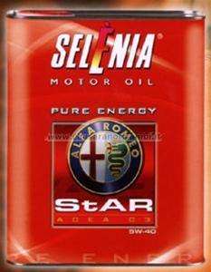 OLIO MOTORE SELENIA STAR PURE ENERGY 5W40 lt.2  