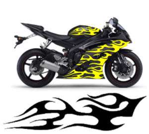 Stickers  on Motorbike Flames Graphics  Stickers  Decals Tribal   1