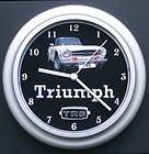 triumph tr6 classic car wall clock achat immediat professionnel lieu 