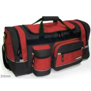   Gym Sport Duffel Duffle Travel Tote Bag Luggage RED
