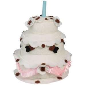 Puppy Birthday Party Supplies on Party Pup Birthday Cake Plush Dog Squeaktoy 7 5 Pet Supplies