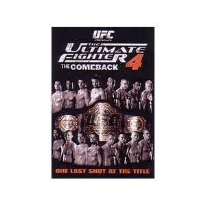  Ultimate Fighter Season 4 The Comeback 5 DVD Box Set 