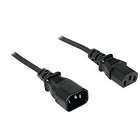 12 feet 12ft 18 awg pc monitor extension power cord