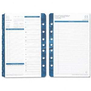   Daily Planner Refill, 2 Pages per Day, 5 1/2 x 8 1/2