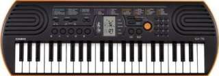 Casio SA 76 44 Key Mini Keyboard Orange 50 Rhythms 10 Songs Piano 