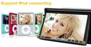 Digital Touch Screen In Dash Car Radio DVD Player TV System Fast USA 