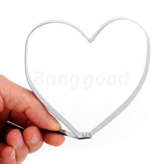 Home Cook Fried Egg Pancake Stainless Steel Heart Shaper Mould Mold 