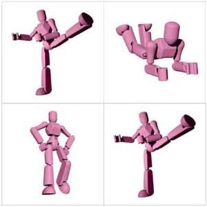  Stikfas Beta Female Pink Figure BFG1 010 Toys & Games