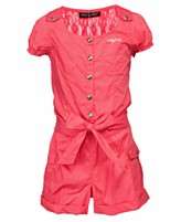 Baby Phat Kids Romper, Girls Lace Accent Romper