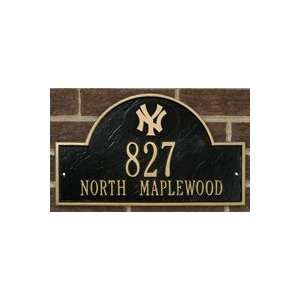    YANKEES Personalized Arched Address Plaque 