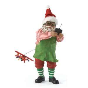   Dreams Santa Clothique Cleared For Takeoff African American Figurine