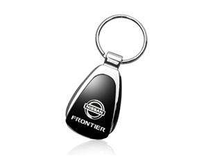    Nissan Frontier Logo Black Tear Drop Key Chain