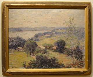 Paul Rowell c.1910 American impressionist painting Lynn MA 