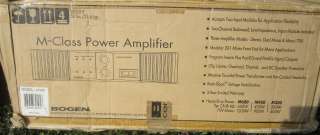 Bogen M300 M Class Power Amplifier 2 Channel 3 Mode 2 Input Modules 