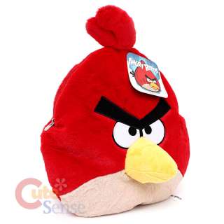 Rovio Angry Birds Red Bird Plush Doll Backpack 14 Bag (Kids to Adults 