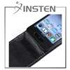   For iPod Touch 4G 4th Gen PREMIUM Black Leather Case Cover  