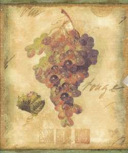 Wallpaper Border Gramercy Tuscan Grapes  