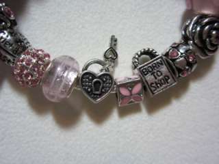 Authentic PANDORA Bracelet & Heart Shape Jewelry Box Set  Key To My 