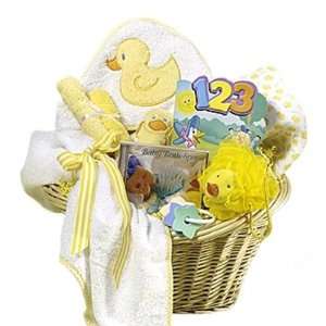  Bath Time for Baby Newborn Gift Basket: Baby