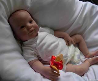 Reborn Baby Boy from Holly Sculpt Donna Rubert Bundles of Joy Nursery 
