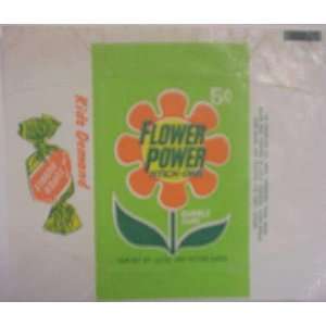  Flower Power Sticke Ons Bubble Gum Wrapper Everything 