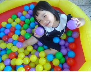 New Lot 600 Pcs Ocean Play Ball Pit Balls For Pool/ Pit/ Tent  